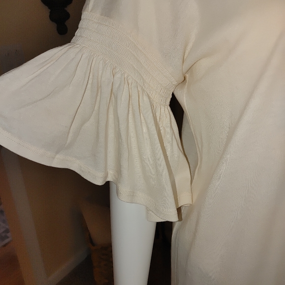 14TH & UNION RUFFLE SLEEVE BLOUSE S - Picture 7 of 10